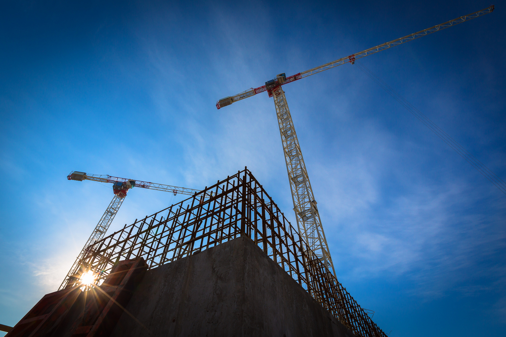 Construction output up 40% in April